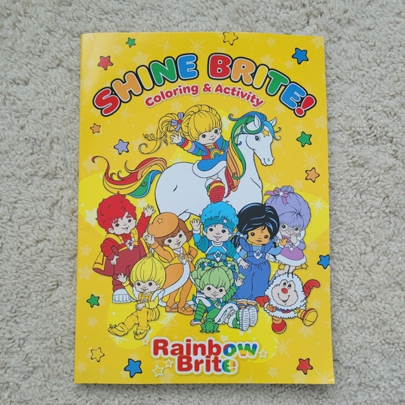 Toys | Rainbow Brite Coloring Book | Poshmark